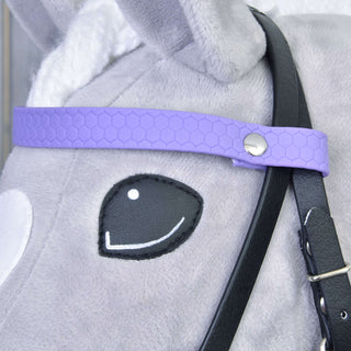 Kompletní uzdečka bez nánosníku Light Purple