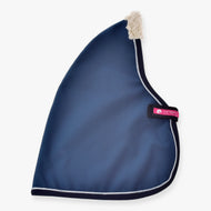 Hobby Horse Stable Blanket Winter Sky by LarDen in blue PES with silver trim and cream neck lining
