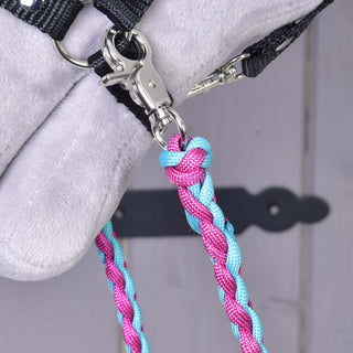 Opraty knitted pinkie blue
